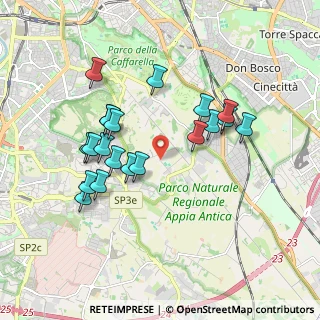 Mappa Via Papirio Carbone, 00178 Roma RM, Italia (1.8415)