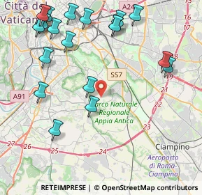Mappa Via Papirio Carbone, 00178 Roma RM, Italia (5.56)