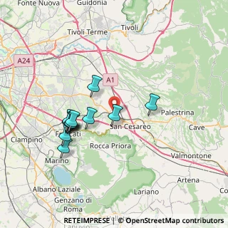 Mappa Via Brenta, 00030 San Cesareo RM, Italia (7.24)