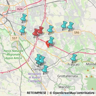 Mappa Via Carlo Betocchi, 00173 Roma RM, Italia (4.05538)