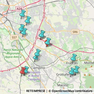 Mappa Via Carlo Betocchi, 00173 Roma RM, Italia (5.02143)