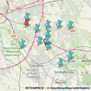 Mappa Via Carlo Betocchi, 00173 Roma RM, Italia (3.63154)