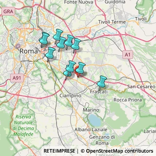Mappa Via Carlo Betocchi, 00173 Roma RM, Italia (6.45091)