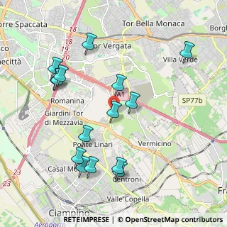 Mappa Via Carlo Betocchi, 00173 Roma RM, Italia (2.26533)