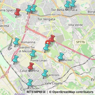 Mappa Via Carlo Betocchi, 00173 Roma RM, Italia (2.95786)