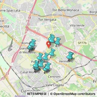 Mappa Via Carlo Betocchi, 00173 Roma RM, Italia (1.826)