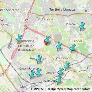 Mappa Via Carlo Betocchi, 00173 Roma RM, Italia (2.70909)