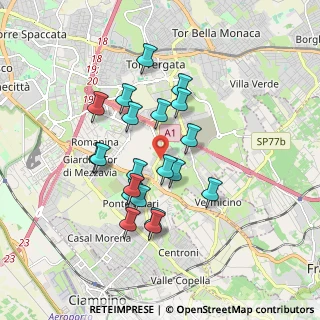 Mappa Via Carlo Betocchi, 00173 Roma RM, Italia (1.636)