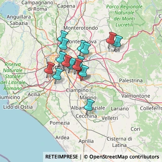 Mappa Via Carlo Betocchi, 00173 Roma RM, Italia (11.486)