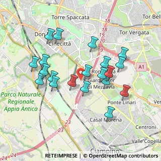 Mappa Via S. Floro, 00173 Roma RM, Italia (1.879)