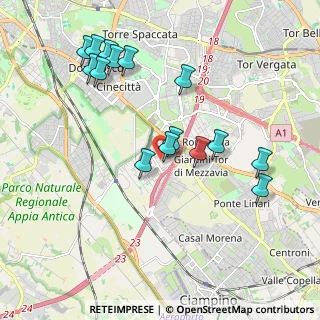 Mappa Via S. Floro, 00173 Roma RM, Italia (2.15133)