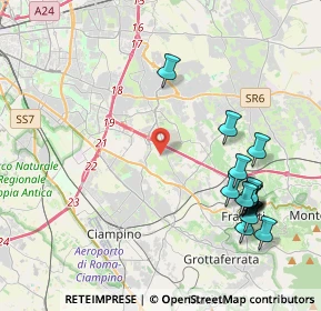 Mappa Via Angelo Brelich, 00133 Roma RM, Italia (5.056)
