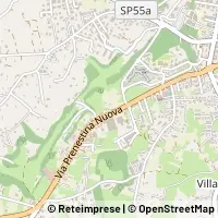 Mapa Palestrina
