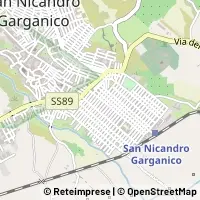 Karte San Nicandro Garganico