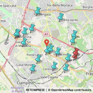 Mappa Via Nicola Abbagnano, 00173 Roma RM, Italia (2.4565)
