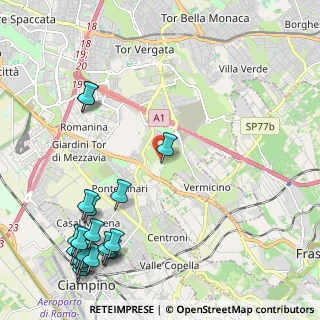 Mappa Via Nicola Abbagnano, 00173 Roma RM, Italia (3.2535)