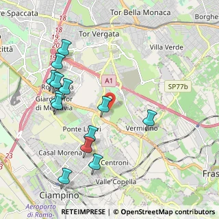 Mappa Via Nicola Abbagnano, 00173 Roma RM, Italia (2.33538)