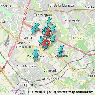 Mappa Via Nicola Abbagnano, 00173 Roma RM, Italia (1.2505)