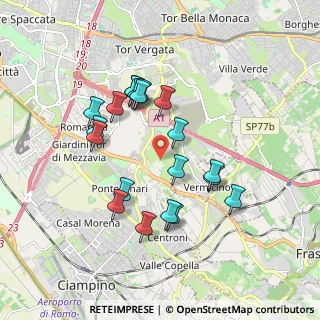 Mappa Via Nicola Abbagnano, 00173 Roma RM, Italia (1.754)