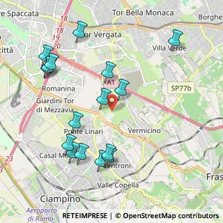 Mappa Via Nicola Abbagnano, 00173 Roma RM, Italia (2.37688)
