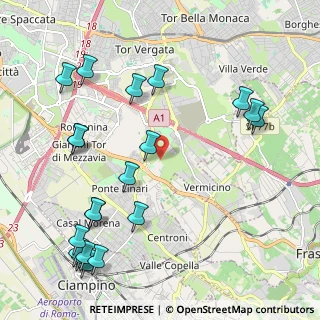 Mappa Via Nicola Abbagnano, 00173 Roma RM, Italia (2.7985)