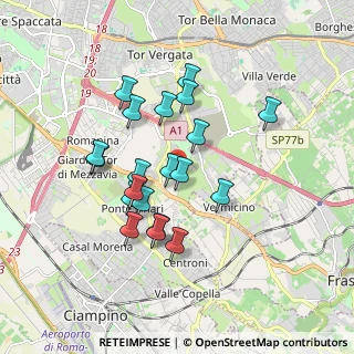 Mappa Via Nicola Abbagnano, 00173 Roma RM, Italia (1.6515)