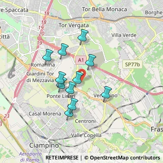 Mappa Via Nicola Abbagnano, 00173 Roma RM, Italia (1.55273)