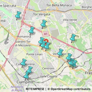 Mappa Via Nicola Abbagnano, 00173 Roma RM, Italia (2.385)