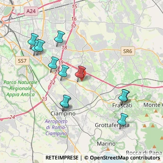 Mappa Via Nicola Abbagnano, 00173 Roma RM, Italia (4.57333)