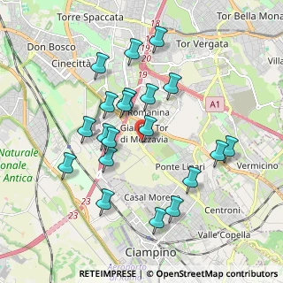 Mappa Via Renato Salvatori, 00173 Roma RM, Italia (1.937)