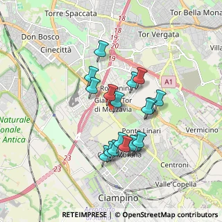 Mappa Via Renato Salvatori, 00173 Roma RM, Italia (1.57722)
