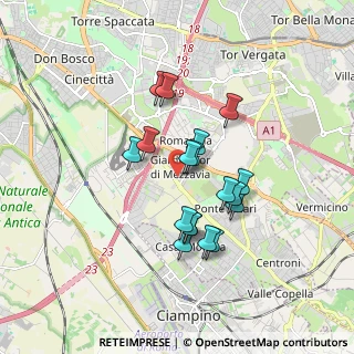 Mappa Via Renato Salvatori, 00173 Roma RM, Italia (1.50611)