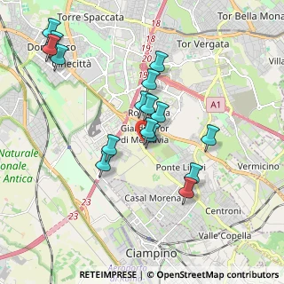 Mappa Via Renato Salvatori, 00173 Roma RM, Italia (1.9725)