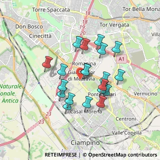 Mappa Via Renato Salvatori, 00173 Roma RM, Italia (1.59)