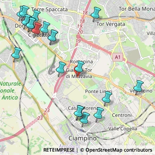 Mappa Via Renato Salvatori, 00173 Roma RM, Italia (3.116)