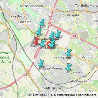 Mappa Via Renato Salvatori, 00173 Roma RM, Italia (1.31636)