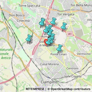 Mappa Via Renato Salvatori, 00173 Roma RM, Italia (1.24615)