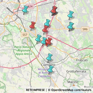 Mappa Via Renato Salvatori, 00173 Roma RM, Italia (4.35)