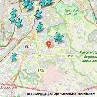 Mappa Via Alessio Baldovinetti, 00144 Roma RM, Italia (3.3355)