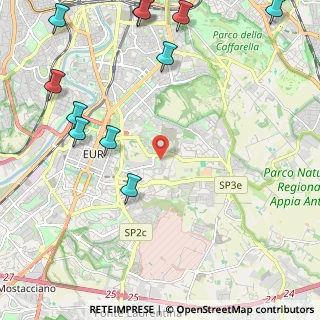 Mappa Via Alessio Baldovinetti, 00144 Roma RM, Italia (3.20636)