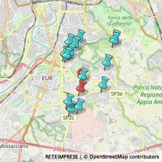 Mappa Via Alessio Baldovinetti, 00144 Roma RM, Italia (1.64667)