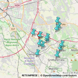 Mappa Via Mottafollone, 00173 Roma RM, Italia (3.48)