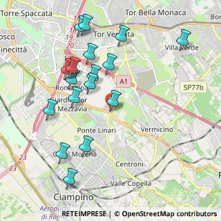 Mappa Via Mottafollone, 00173 Roma RM, Italia (2.27647)