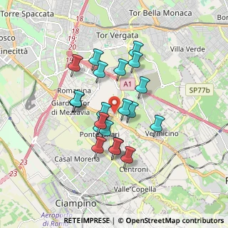 Mappa Via Mottafollone, 00173 Roma RM, Italia (1.507)