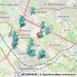 Mappa Via Mottafollone, 00173 Roma RM, Italia (2.32)