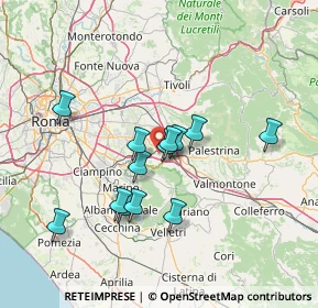 Mappa 00030 Colonna RM, Italia (12.73846)