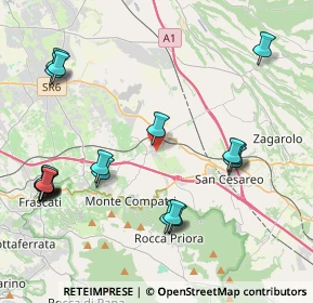 Mappa 00030 Colonna RM, Italia (5.297)