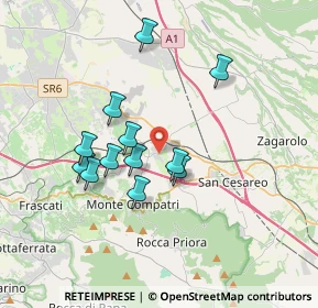 Mappa 00030 Colonna RM, Italia (3.26083)