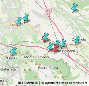 Mappa 00030 Colonna RM, Italia (4.23727)