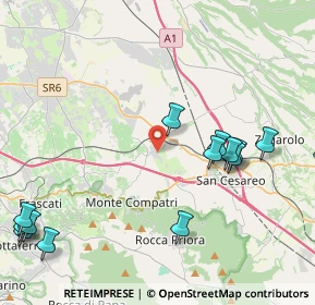 Mappa 00030 Colonna RM, Italia (5.69429)